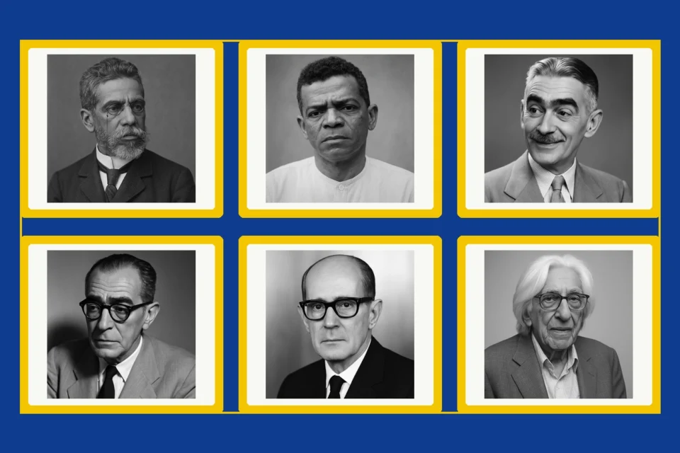 A seleção masculina suprema da literatura brasileira de todos os tempos