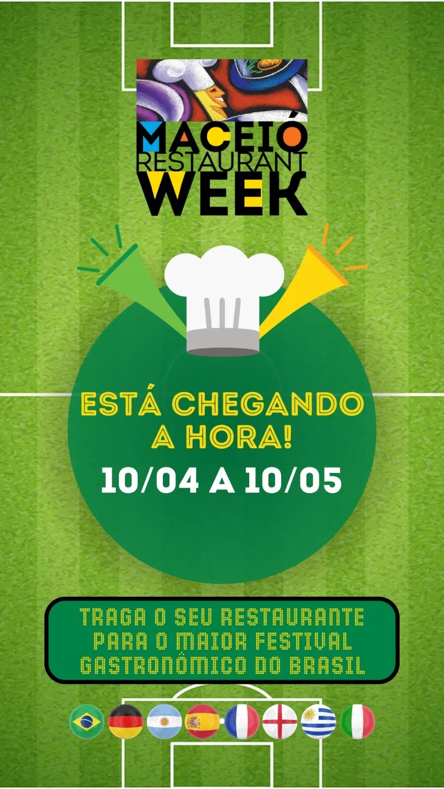 Maceió Restaurant Week convida restaurantes para nova edição