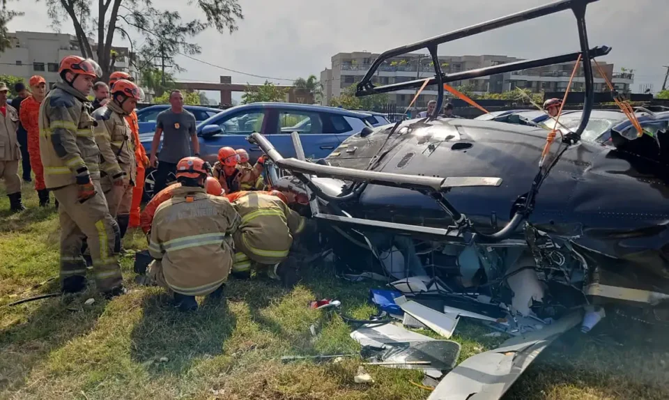 Anac apura transporte clandestino após colisão de helicópteros que matou 6 pessoas
