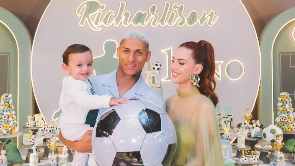 Richarlison rebate critica ao nome do filho: ‘Não vai precisar trabalhar’