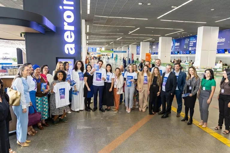 “Assédio Não Decola” combate violência em aeroportos