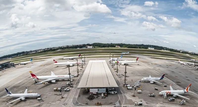 Histórico! Aeroporto de Guarulhos tem maior fluxo de passageiros