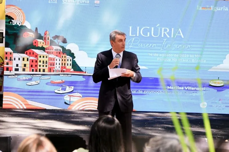 Ligúria encanta Brasília em evento da Embaixada da Itália