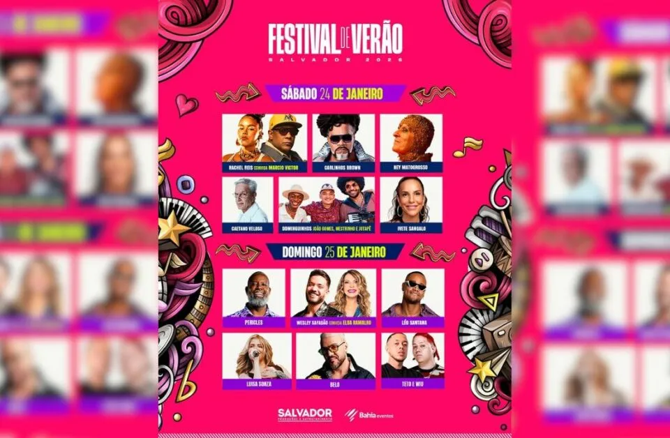 Festival de Verão Salvador 2026 abre venda de ingressos; veja preços e atrações