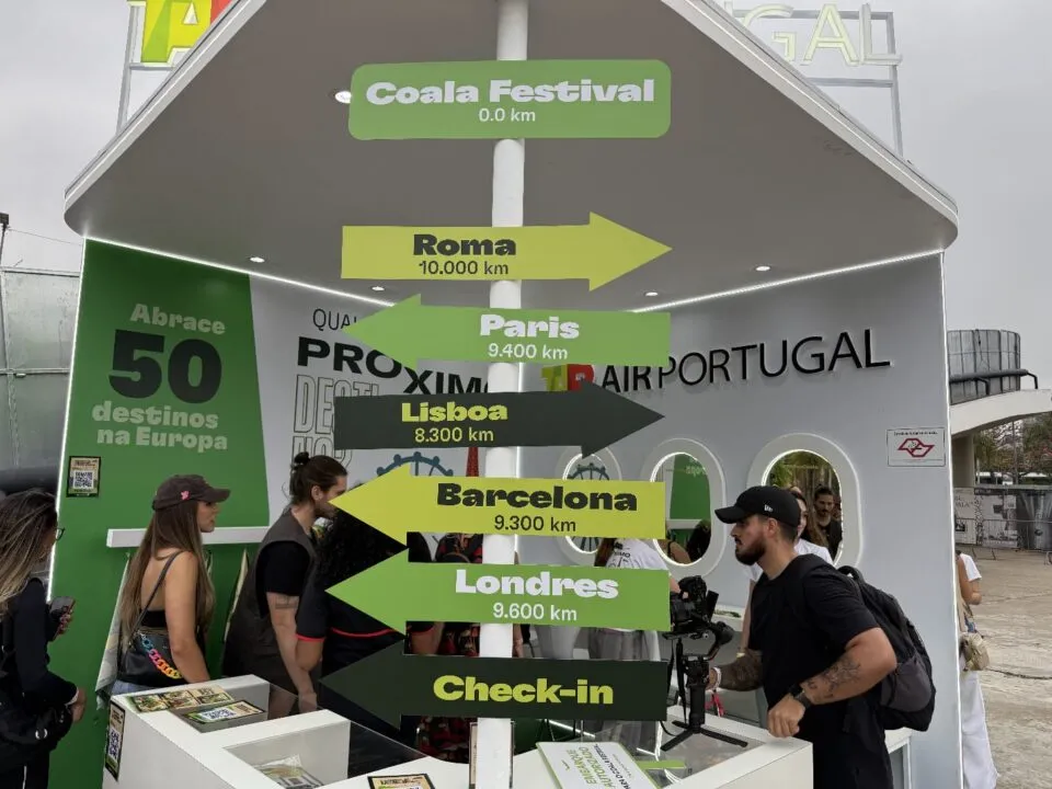 TAP Air Portugal conecta destinos europeus ao público brasileiro durante Coala Festival 2025 – M&E