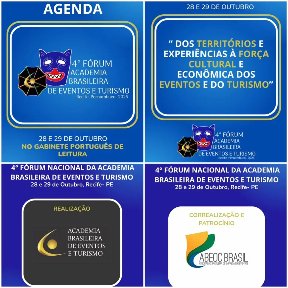 ABEOC Brasil participa do 4º Fórum Nacional da Academia Brasileira de Eventos e Turismo em Recife - M&E