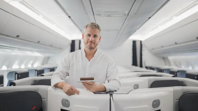Air France lança sobremesas exclusivas de Yann Couvreur