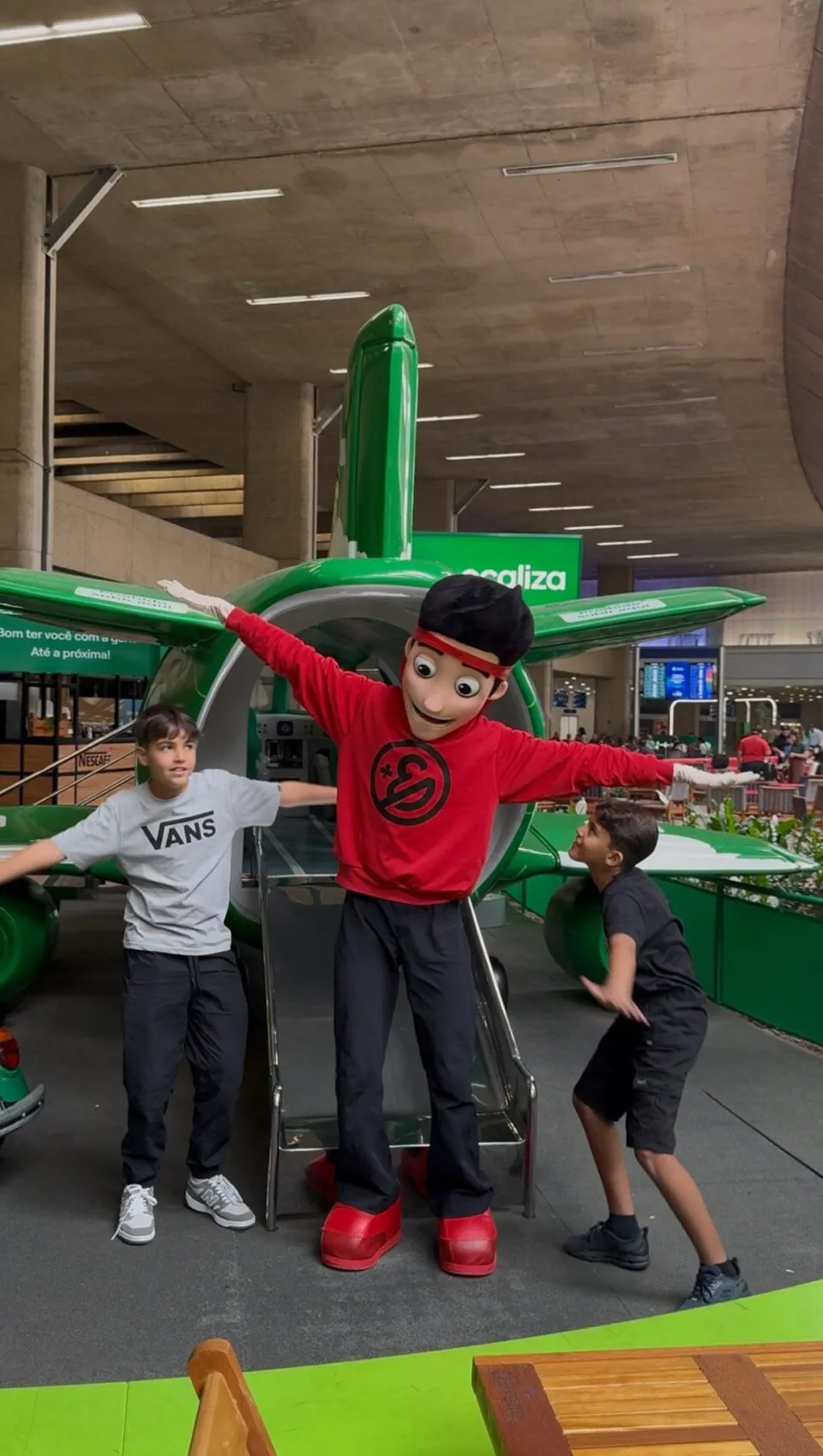 BH Airport mistura viagem e brincadeira para o Dia das Crianças