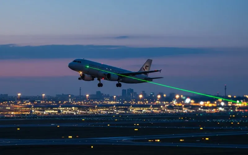 Casos de laser contra aviões crescem no Sul e mobilizam autoridades