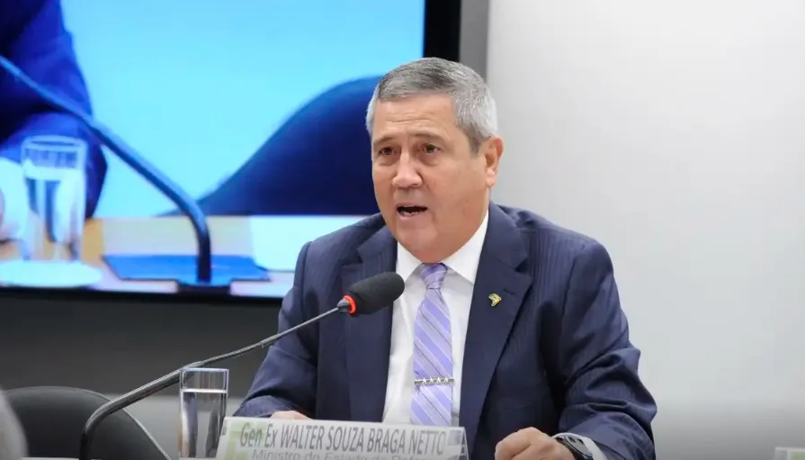 Defesa de Braga Netto apresenta recurso contra condenação no STF