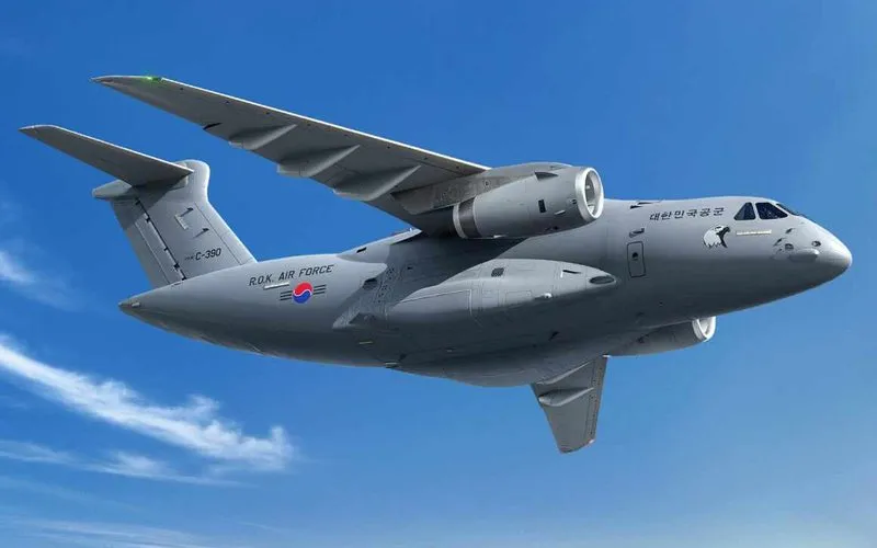 Embraer leva C-390 Millennium à Seoul ADEX 2025
