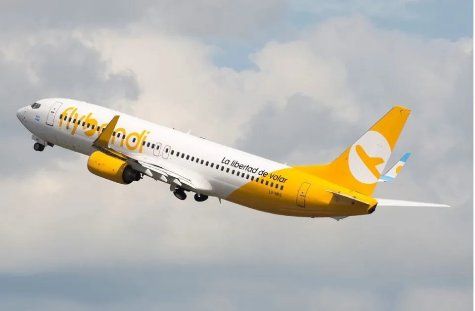Flybondi amplia voos entre Brasil e Argentina