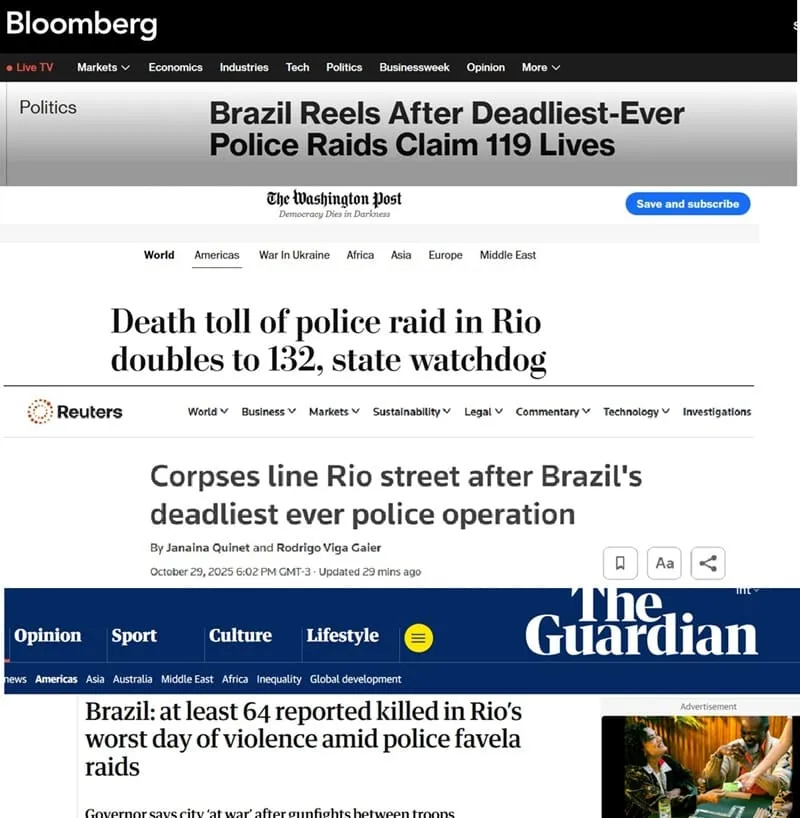 Impacto na Imagem – “Violência no Rio”