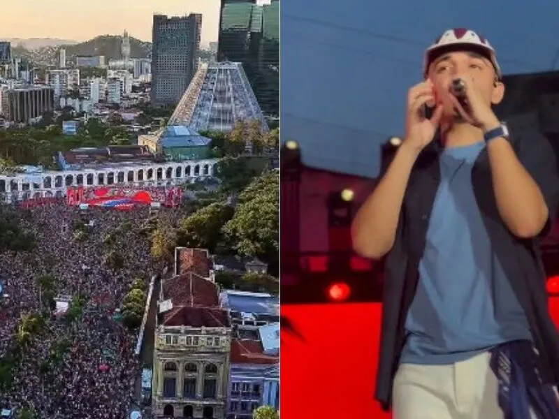 João Gomes na Lapa: artista pernambucano reúne milhares de fãs em gravação de DVD no Rio de Janeiro