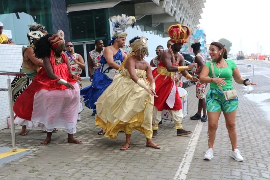 MSC Preziosa na Bahia abre temporada de cruzeiros em Salvador