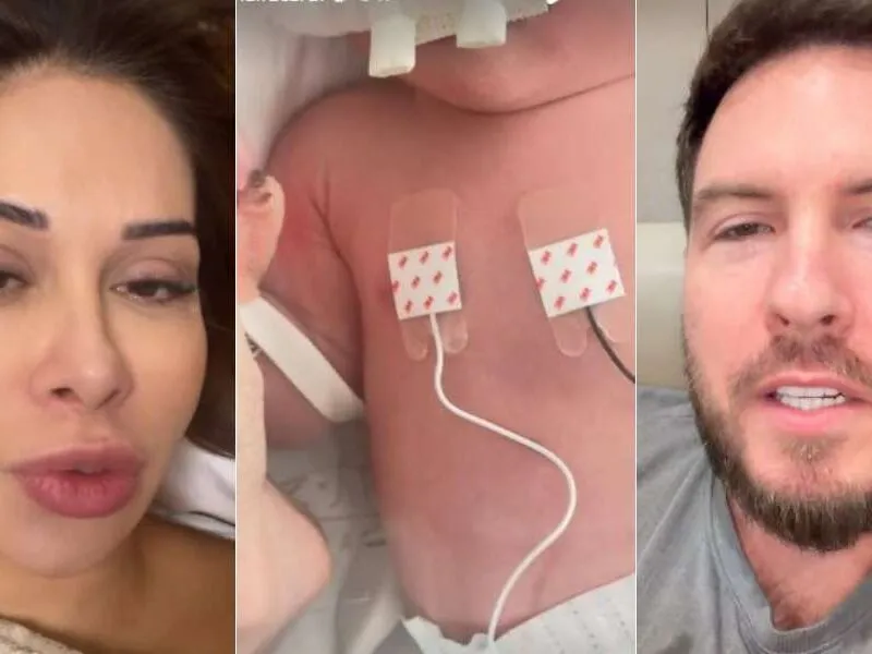 Maíra Cardi anuncia nascimento da filha com Thiago Nigro, Eloah; bebê está na UTI