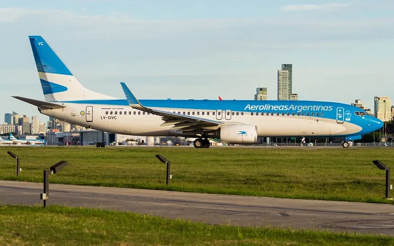 Oito Boeing 737 pararam de voar na Argentina
