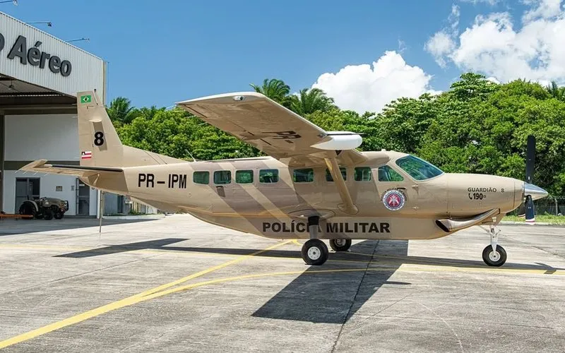 Azul fará manutenção de avião da Polícia Militar da Bahia