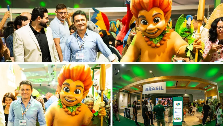 Curupira abre estande do Turismo na COP30