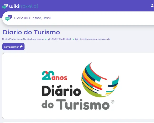Diário do Turismo passa a integrar portal Wikitravel