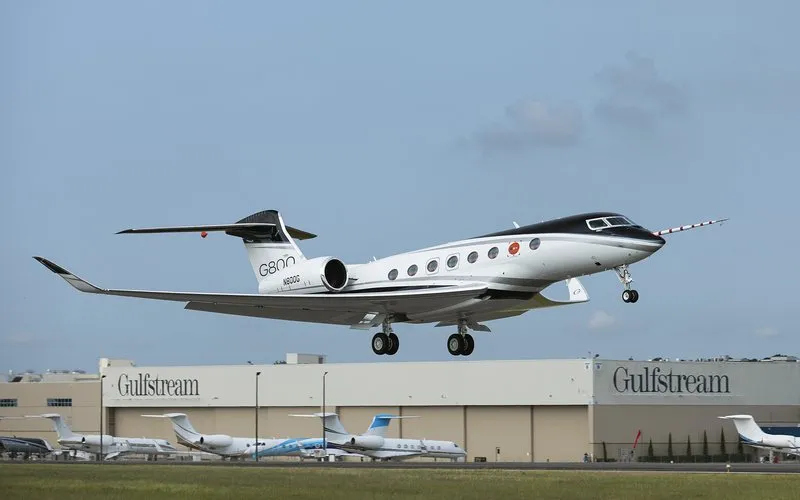 Gulfstream G800 estabelece oitavo recorde de velocidade