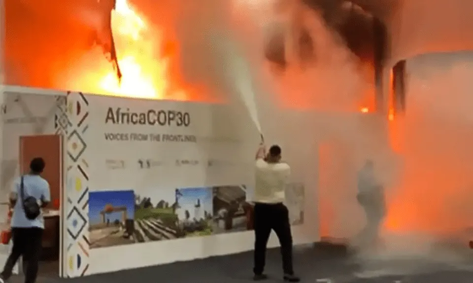 Incêndio força evacuação na COP30: Celso Sabino, ministro do Turismo, diz que episódio poderia ocorrer em qualquer lugar – M&E
