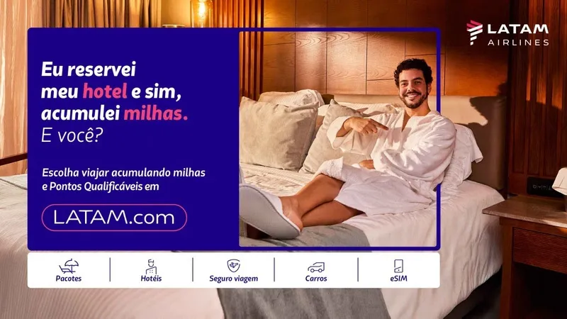 Latam Airlines reposiciona portal e destaca acúmulo de milhas ao planejar viagem completa – M&E