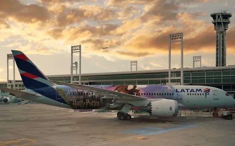 Latam lança aviões temáticos de Harry Potter