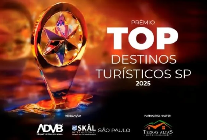 Municípios paulistas disputam o Top Destinos Turísticos; veja data