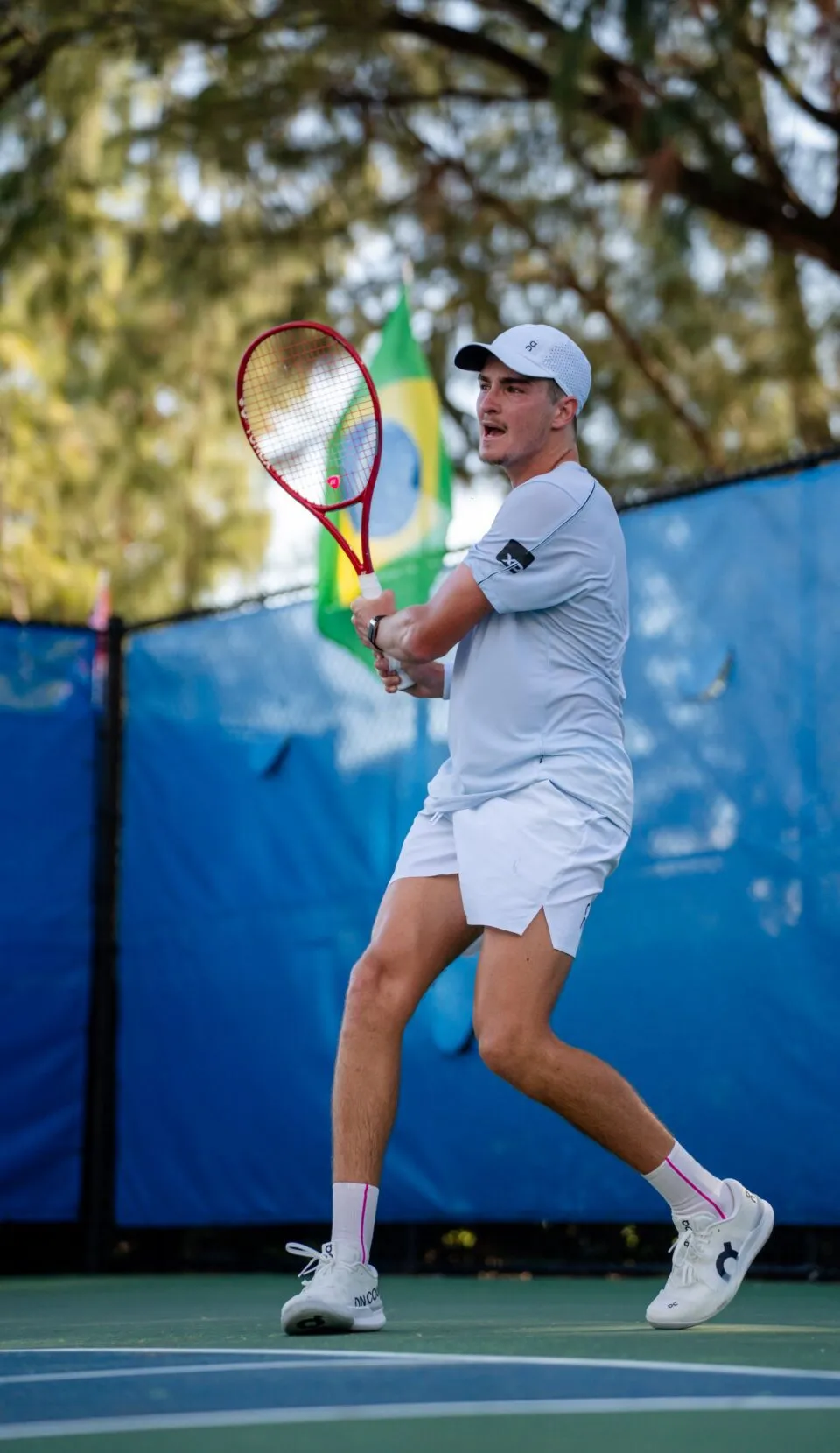 É uma exibição, mas quero ganhar, diz Fonseca sobre jogo contra Alcaraz