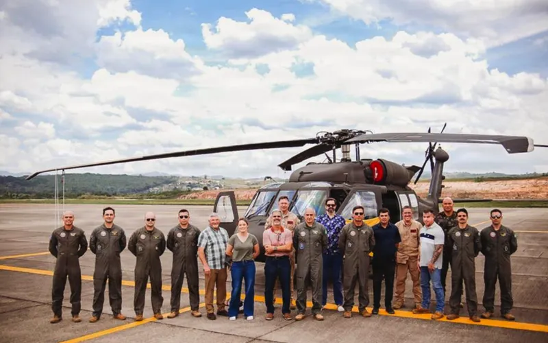 Exército Brasileiro recebe primeiro UH-60M Black Hawk