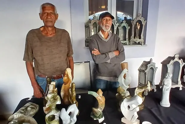 Mestres da pedra-sabão em Minas: Libório e Vicente Bretas