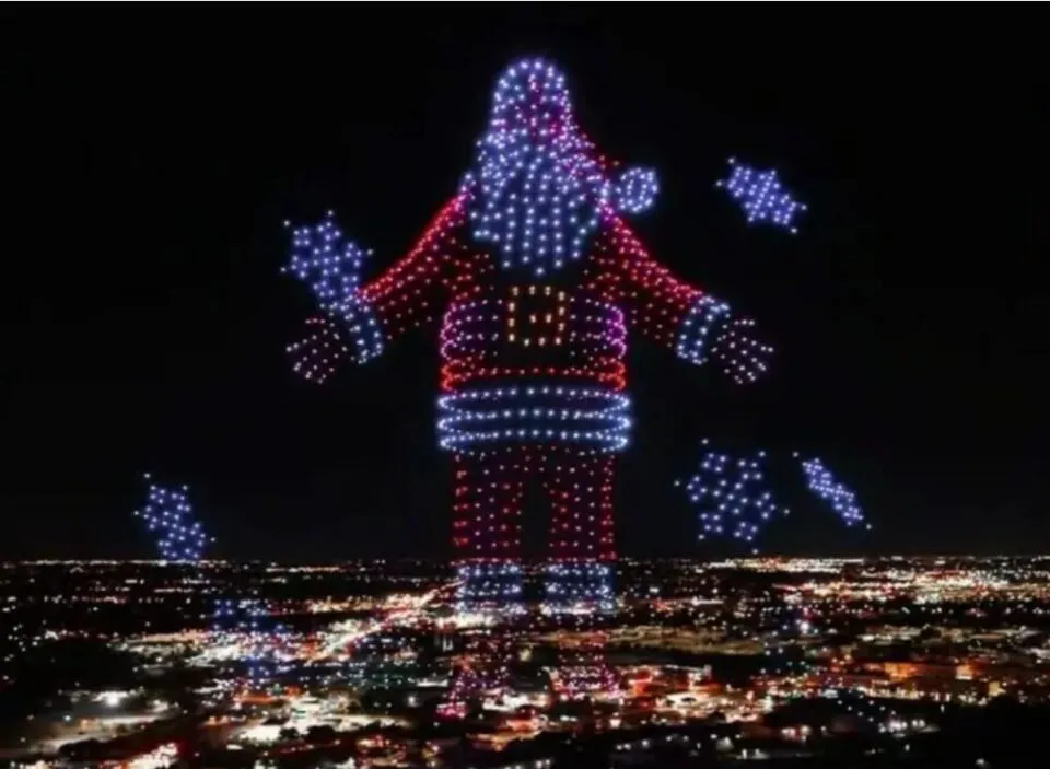 Natal Luz de Gramado terá espetáculo inédito com 1.100 drones