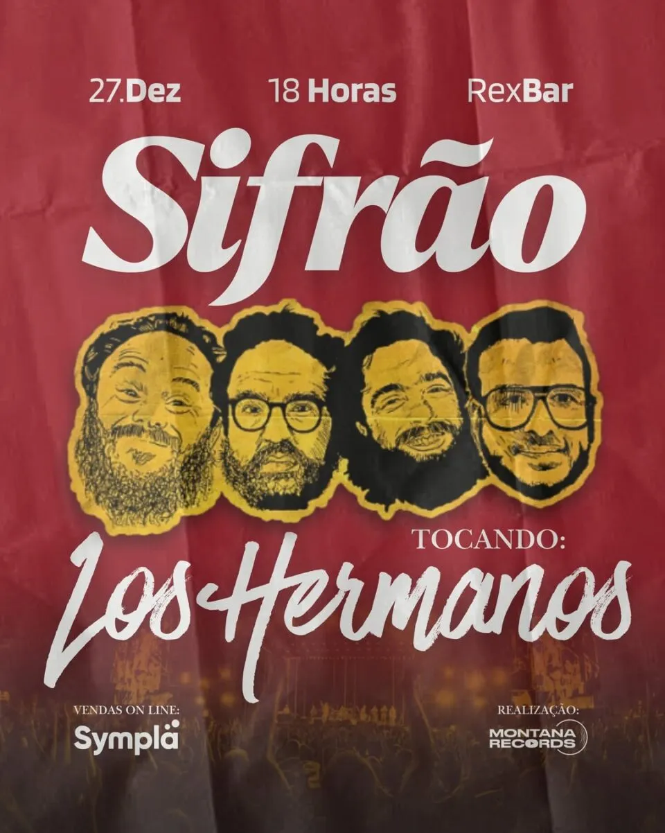 Rex Bar recebe mais uma edição do Especial Los Hermanos com a banda Sifrão