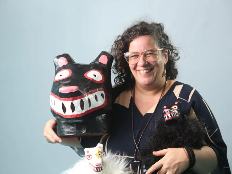 Tracunhaém celebra a La Ursa com uma escultura gigante no centro da cidade