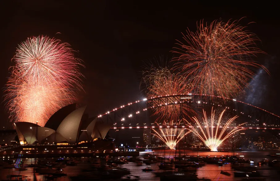 Veja comemorações de Ano Novo ao redor do mundo