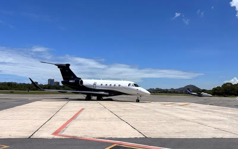 Aeroporto de Vitória agiliza importação de aviões de negócios