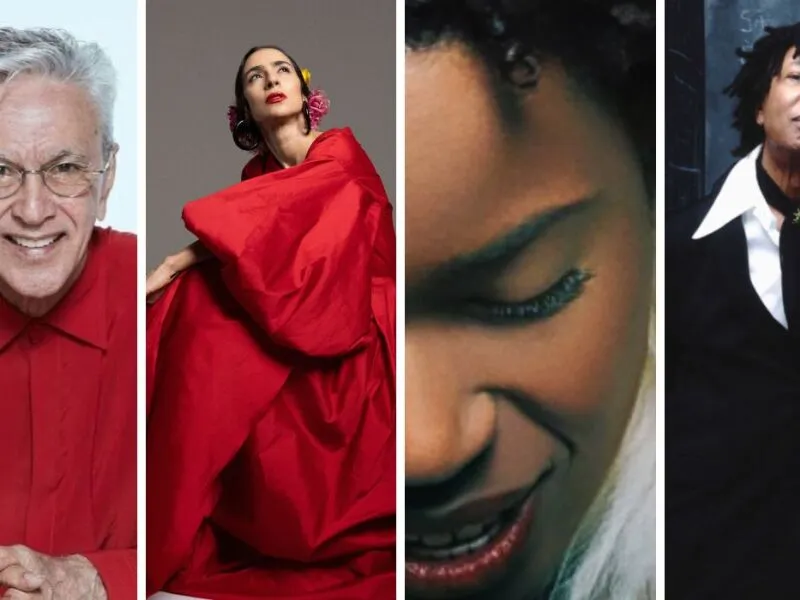 Agenda de shows em PE 2026: Caetano Veloso, Marisa Monte, Macy Gray e Djavan entre as atrações
