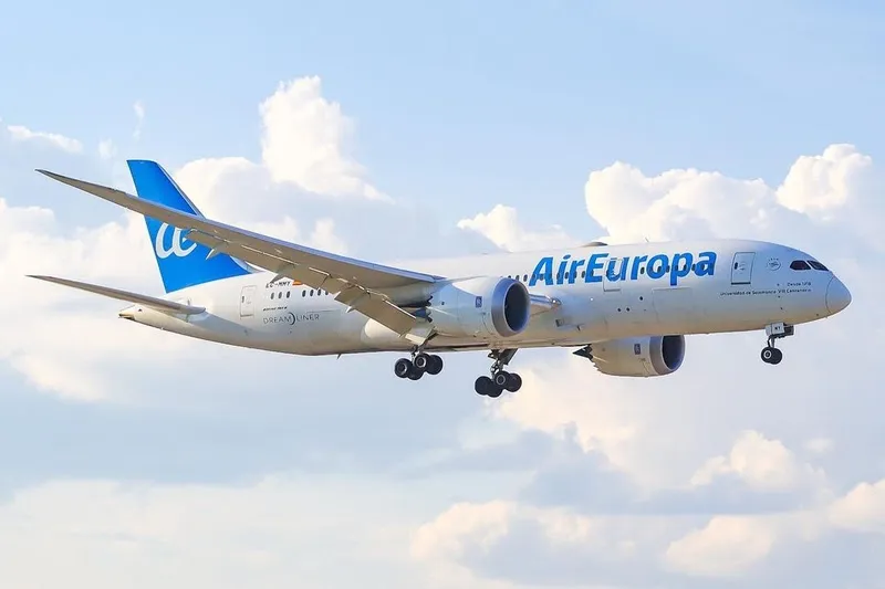 Air Europa amplia presença na Espanha e na Itália com novas rotas e mais voos a partir de Madri
