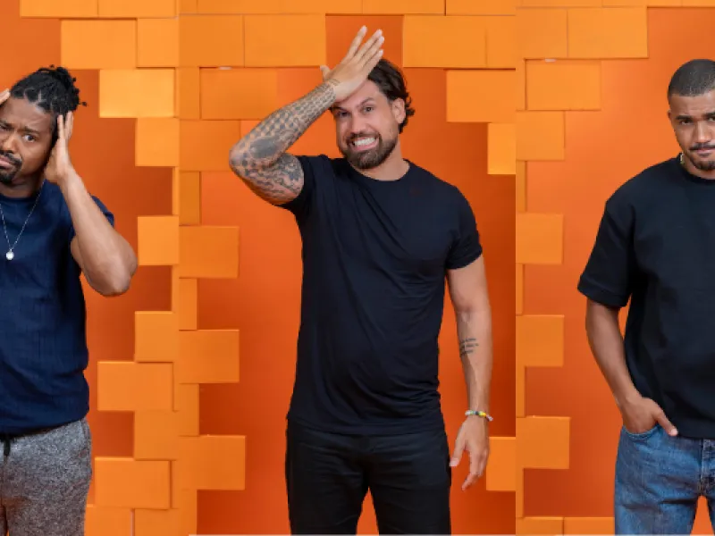 BBB 26: Leandro, Brigido e Matheus estão no segundo paredão da temporada 