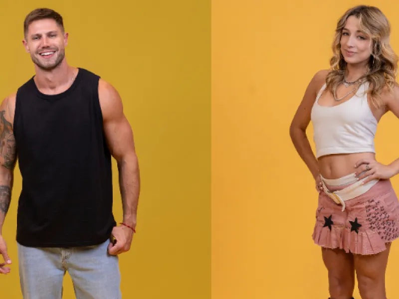 BBB 26: Samira e Jonas dão selinho durante festa