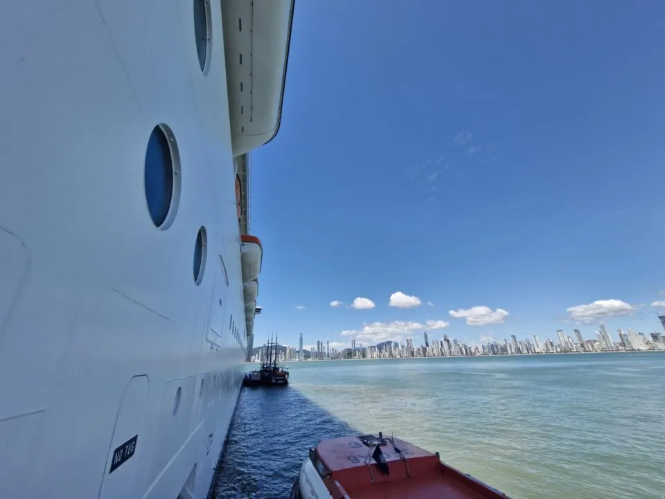 Balneário Camboriú faz primeiro embarque da MSC