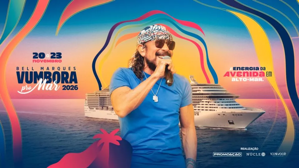 Bell Marques fará cruzeiro temático no navio MSC Divina em 2026