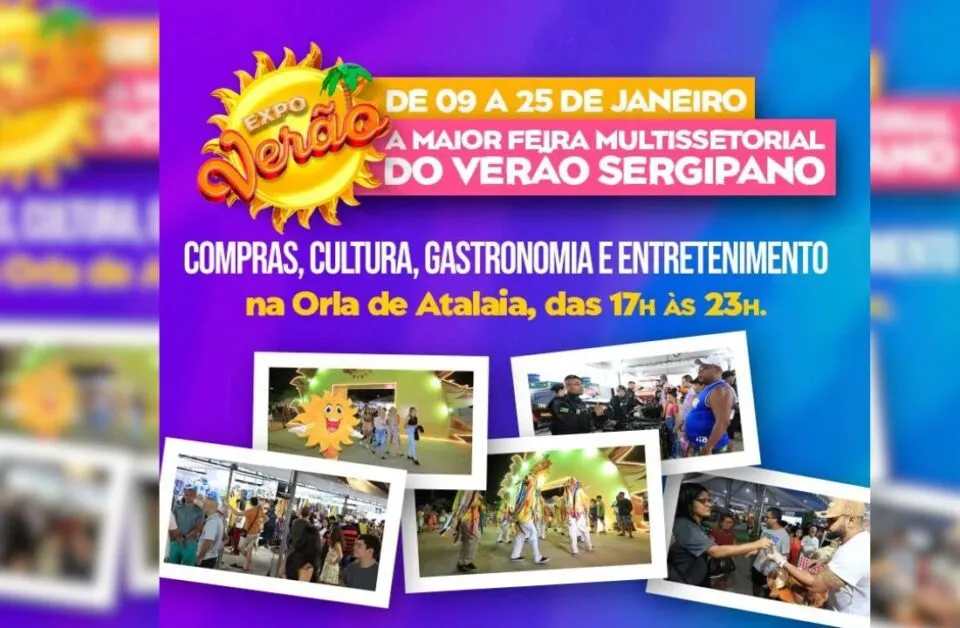 Expo Verão começa nesta sexta e movimenta a Orla de Atalaia até 25 de janeiro