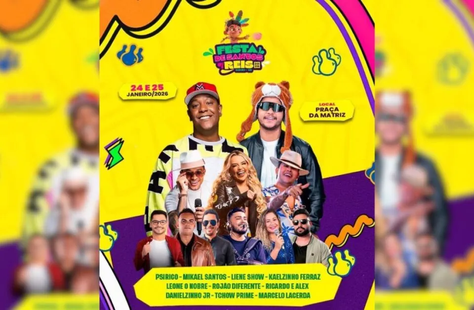 Festa de Santos Reis 2026 em Siriri: Confira a programação completa