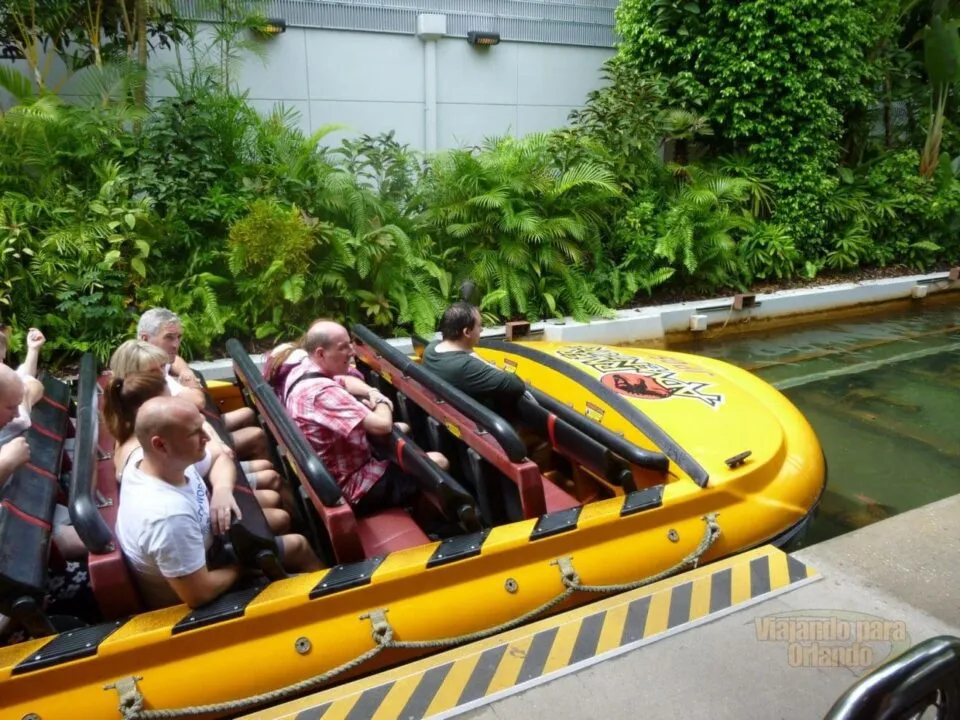 Jurassic Park River Adventure fecha para reforma em 2026 no Islands of Adventure