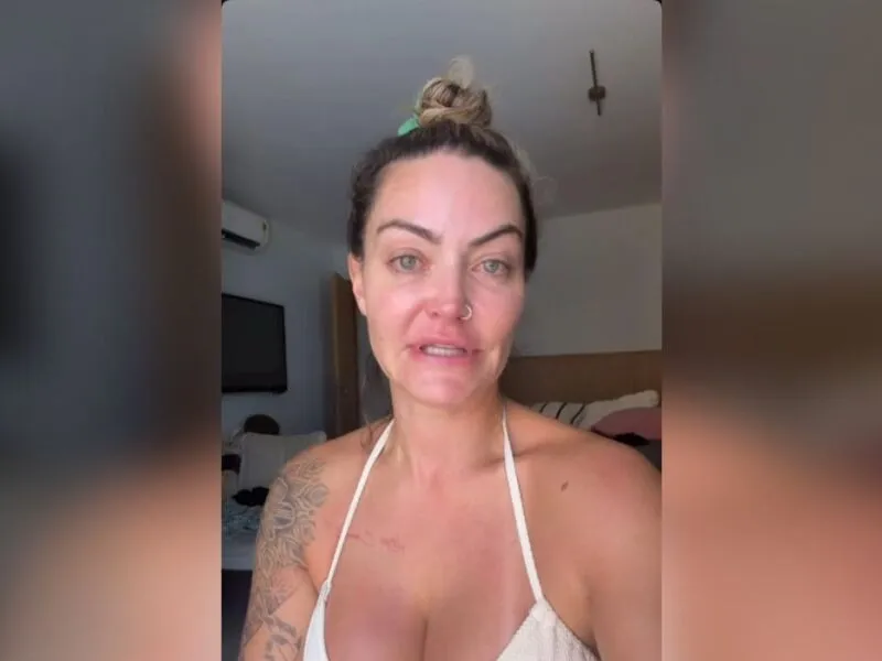 Laura Keller se pronuncia sobre acusação de agressão contra ex-namorado e alega legítima defesa