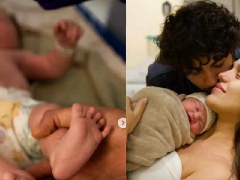 Nattanzinho celebra nascimento de filha com Rafa Kalimann: “o dia que será pra sempre”