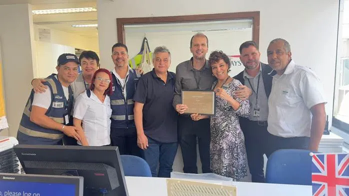 Proair registra 100% de pontualidade e recebe Prêmio Ouro da British Airways