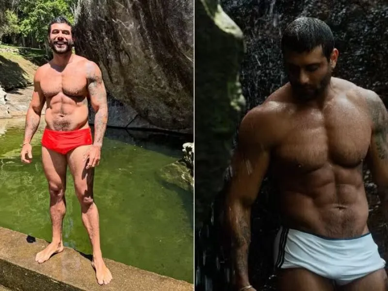 Tanquinho de Jesus Luz une reposição hormonal e treino com instrutor de Marcus Majella